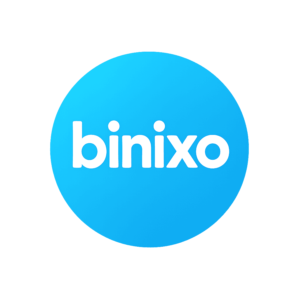 Binixo logotipo oficial de prestamista verificado