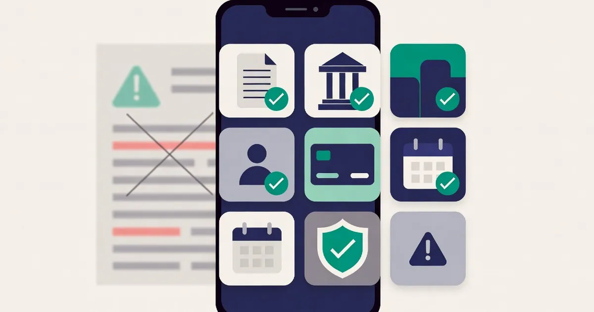 Apps de préstamos sin buró en 2026: ilustración de opciones reales y señales de fraude
