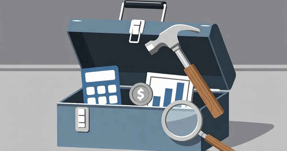 Herramientas financieras gratuitas de Préstamo Ya: ilustración de calculadoras en línea